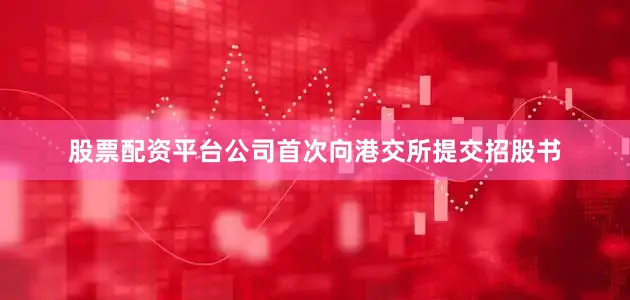 股票配资平台公司首次向港交所提交招股书