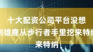 十大配资公司平台没想到雄鹿从步行者手里挖来特纳