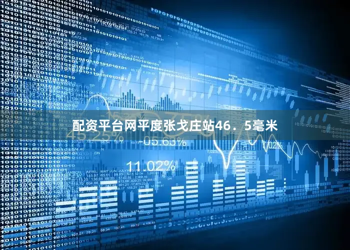 配资平台网平度张戈庄站46．5毫米